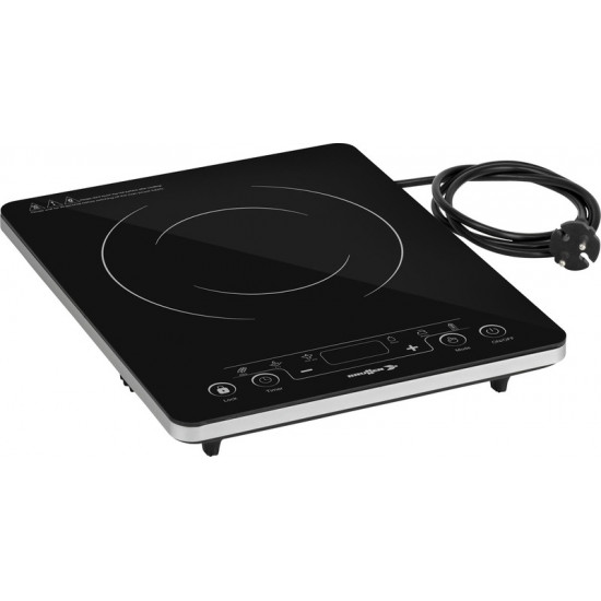 HOT POINT INDUCTION Heating induction plate with high-strength glass-ceramic cooking surface