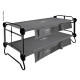 XL bunk bed with side pockets - Anthracite