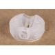 Plastic furniture connector - Ø 22.8 mm - Transparent