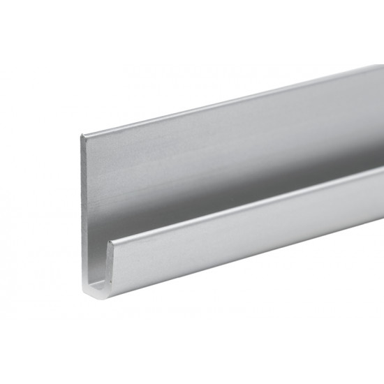 Aluminum end profile - 3-4 mm