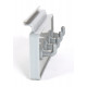 Hook strip for keder rail