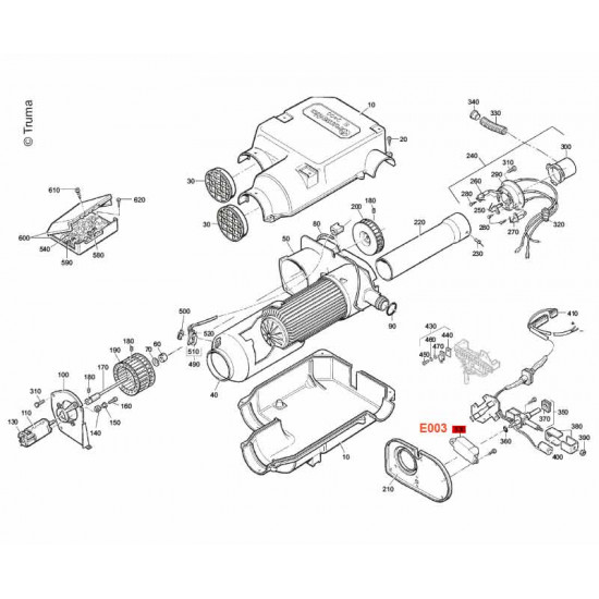 Truma spare part: Igniter 12V for E2400/E4000