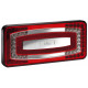 LED multi-function light - 9-32 V - Red