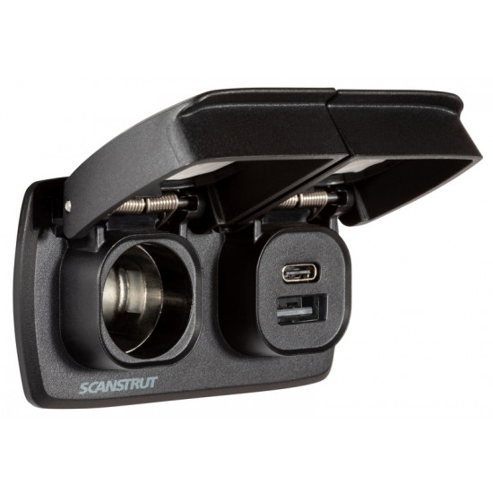 Flip Pro Duo – 12/24 V and dual USB charging port