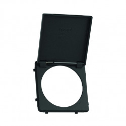 Inprojal: Hinged cover for electrical socket. Slate grey color. Self-service packaging.