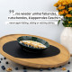 Porcelain Magnetic Food Bowl - Forest Green
