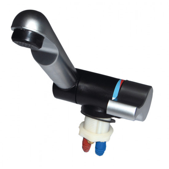 Mono-Mix Style 2002 faucet - Chrome/Black