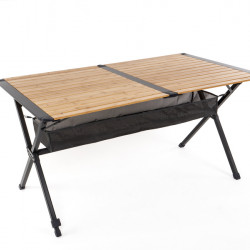 Bamboo rolling table MENDOZA 140