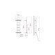 Mounting profile kit Bars Deluxe DJ Crafter from 2017 onwards - Silver