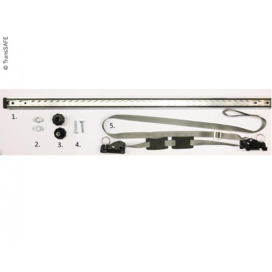 TransSAFE carrier system for rear garage ceiling, 1030 mm