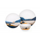 HOLIDAY TRAVEL SPIRIT Melamine Dinnerware Set for 2 People