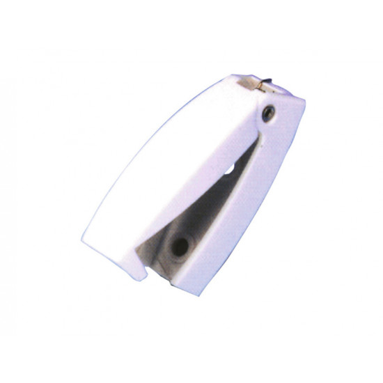 Door holder, plastic, white