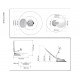 Carbest Multi-Sat X85 Single Satellite System 85 cm