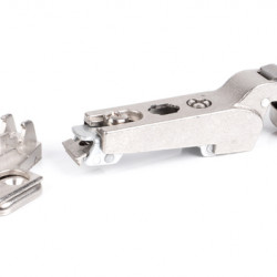 Furniture hinge with mounting plate 4mm