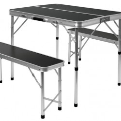 Camp4 Picnic Seating Set - Table with 2 Benches