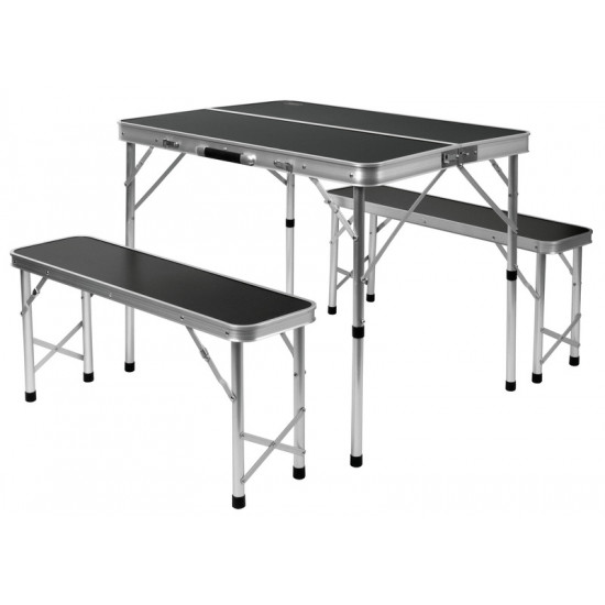 Camp4 Picnic Seating Set - Table with 2 Benches