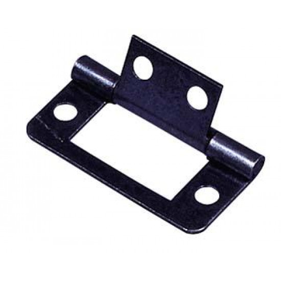 Straight 38mm blued hinge