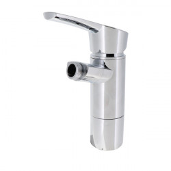 Automatic single-lever shower mixer, COMO chrome, height 17 cm, shower connection 1/2", NFL 350 mm 8/10 mm, 1" mounting
