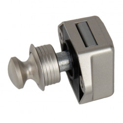 Furniture lock Push Lock Mini - Nickel-plated