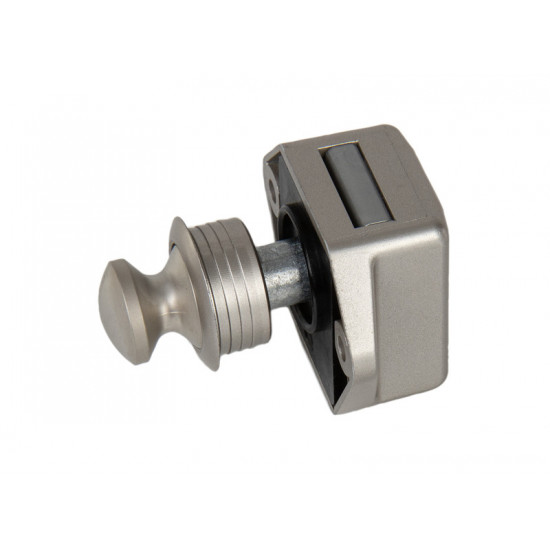 Furniture lock Push Lock Mini - Nickel-plated