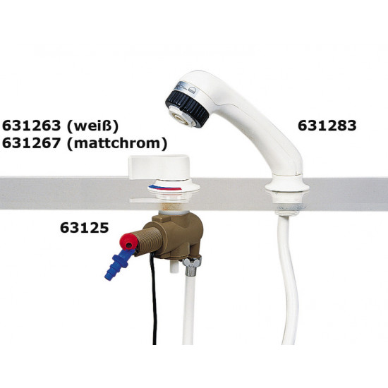 Monomix under-sink mixer tap