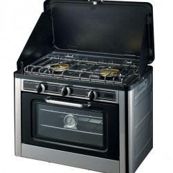 Portable gas cooker-oven combination - 50 mbar - For DE, AT and CH