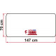 Luggage box for bicycle carriers - Ultra Box 500