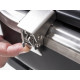 Trolley 2-flame gas grill with ignition fuse - 50 mbar