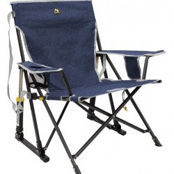 Kickback Rocker folding chair - Indigo Blue