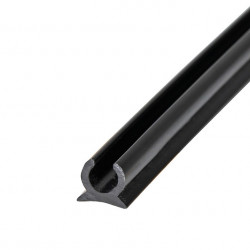 Keder rail for Ø 6-8 mm - 3 m