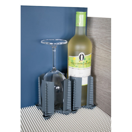 Purvario FLEXXI 100 Bottle and Glass Holder - Anthracite