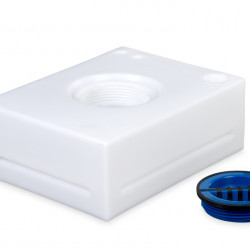 Water tanks with mounting groove for optional mounting brackets, 15 liters
