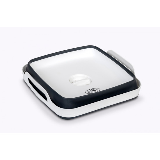 Washing-up bowl with bottom drain - Anthracite/White