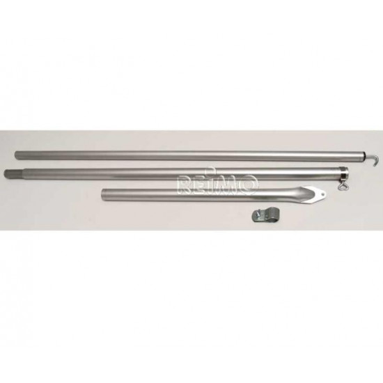 Roof hook pole 165-250 cm, aluminum, Ø32 mm