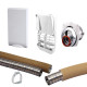 Wall fireplace set 2 S2200