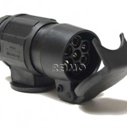 Carbest short adapter 13 to 7 pin plug for trailer