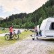 Caravan Superb Standard drawbar carrier - Silver