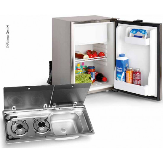Campervan conversion kit 50 KD - Cooker-sink combination & built-in refrigerator