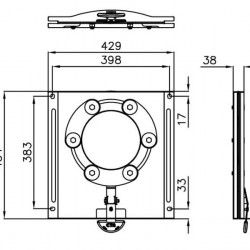 Swivel base VW T5 / T6 / T6.1 - For driver or passenger side