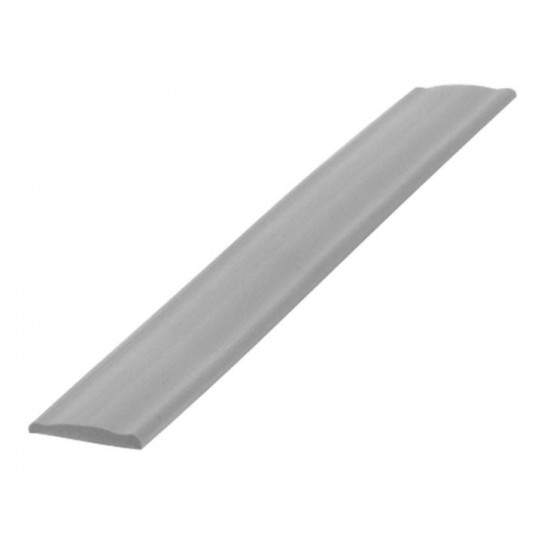 Cover profile - 12 mm width - Silver - 200 m