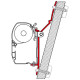 FIAMMA Adapter for F45i/F45iL/ZIP special mounting, B-Adapter, Width: 80 mm