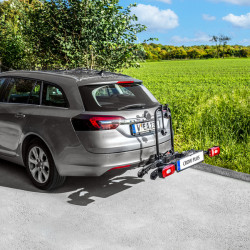 EUFAB CROW PLUS bicycle carrier for towbar, for 2 bikes