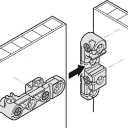 Universal connector Ixconect UC 16/64 - pack of 25