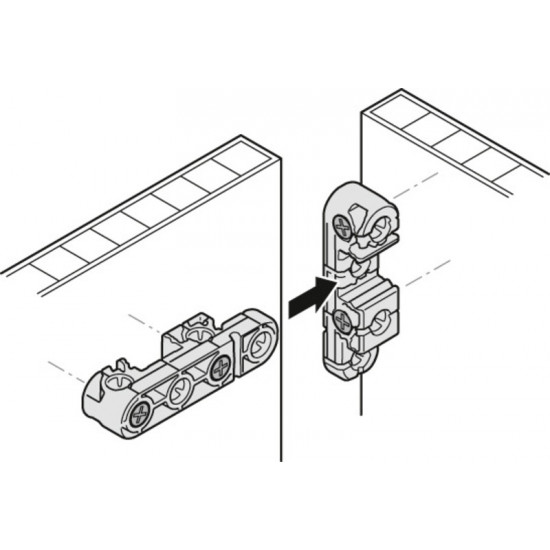 Universal connector Ixconect UC 16/64 - pack of 25