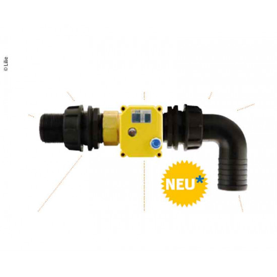 Electric ball valve system, brass