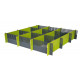 Purvario drawer runners, 8-pack - lime/anthracite