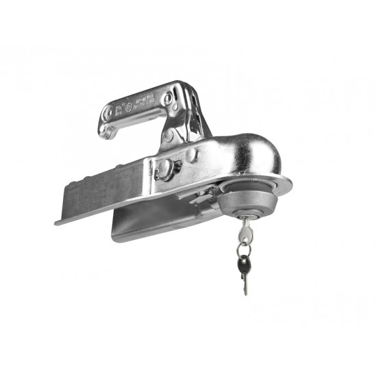 Anti-theft device for the caravan's coupling jaw