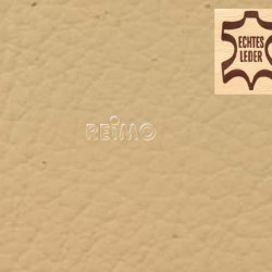 Automotive leather, light beige, whole hide, price per m²