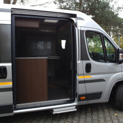 Insect screen door for Ducato and similar models from 2007 onwards with high door