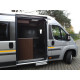 Insect screen door for Ducato and similar models from 2007 onwards with high door